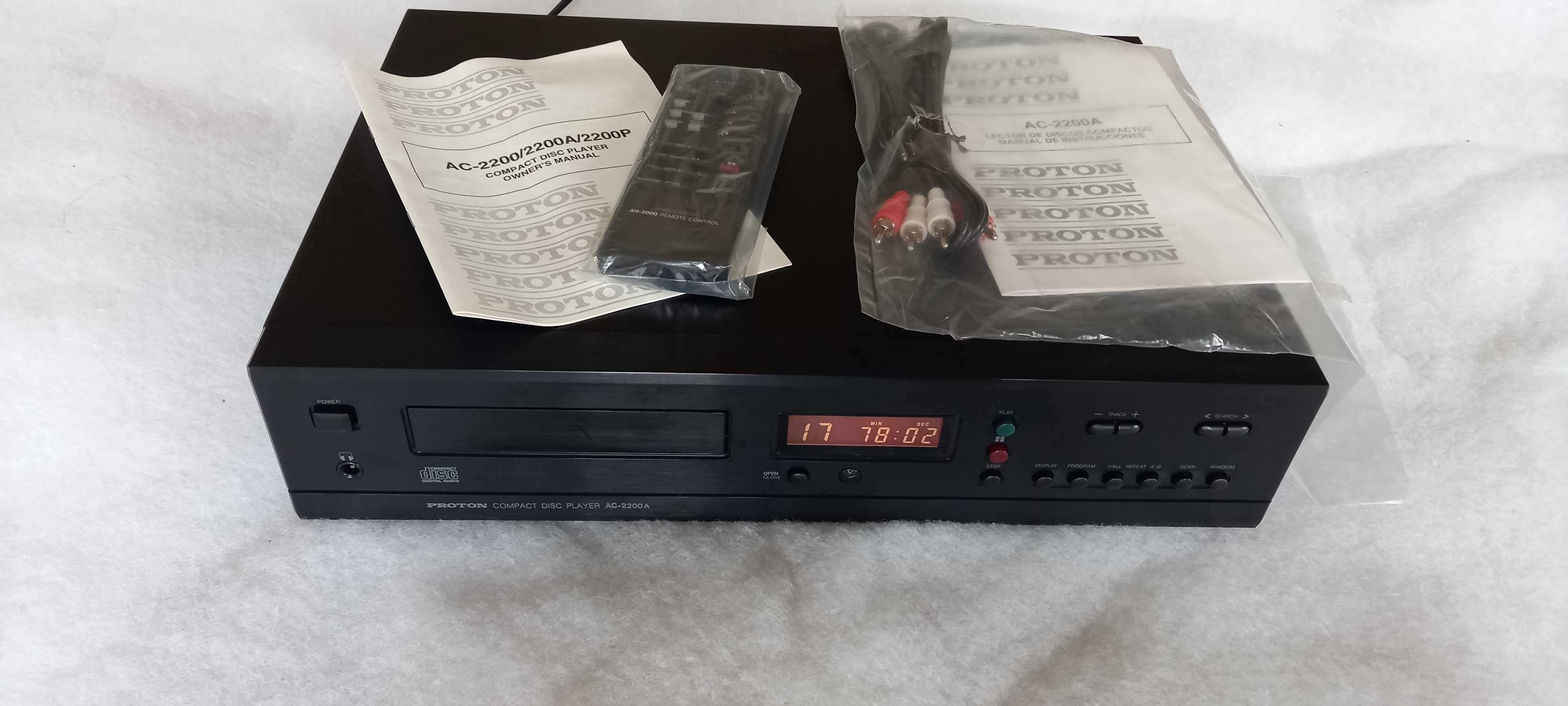 Leitor CD Player Proton AC-2200A, Novo - Audio NAD