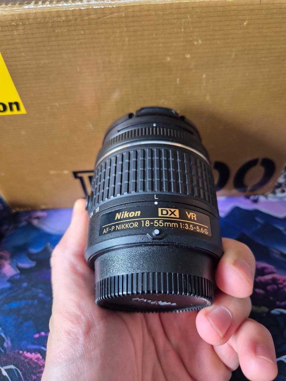 Обєктив Nikon AF-P DX NIKKOR 18-55mm f/3.5-5.6G VR