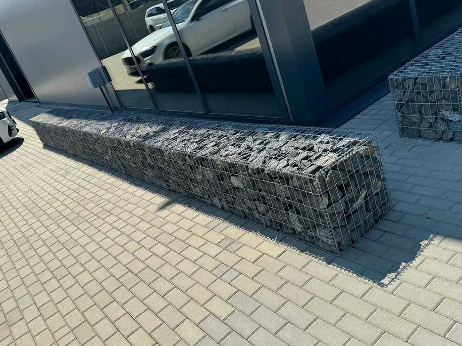 Kamień gabionowy 70-150 mm łupek czarny Biała Marianna kora kamienna