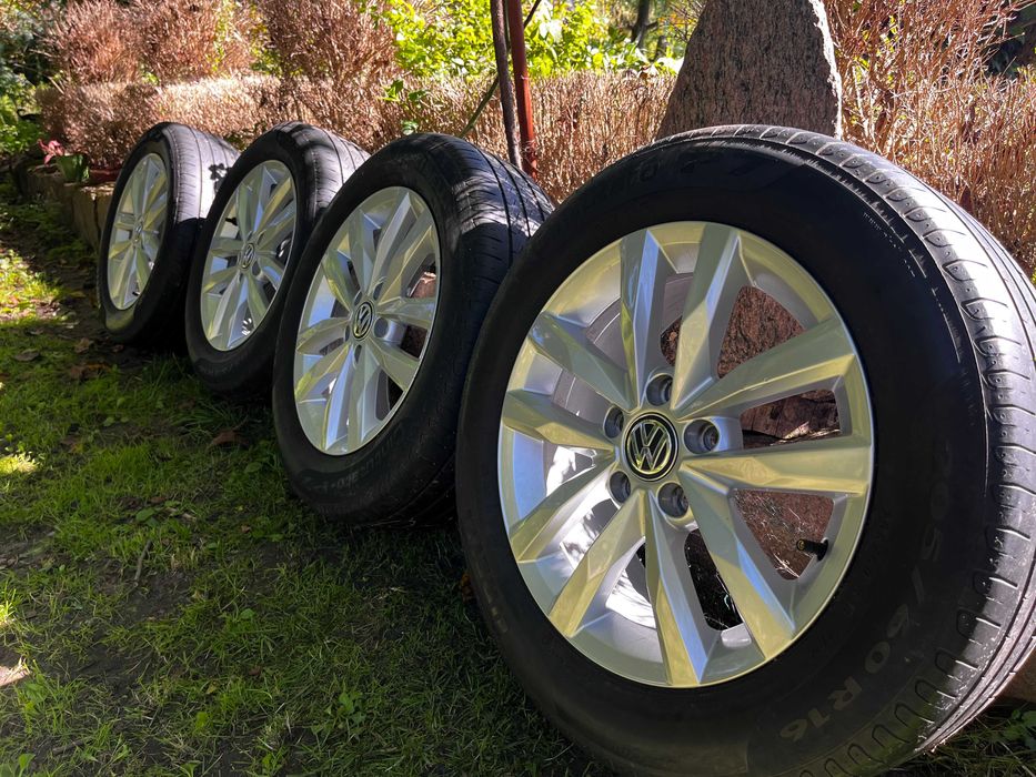 Alufelgi Oryg. Vw 5x112 16 Caddy Touran Passat Golf Scirocco sharan