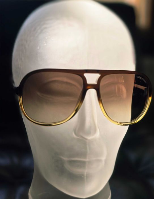 Tom Ford okulary unisex a'la Ray Ban, pilotki aviator NOWE