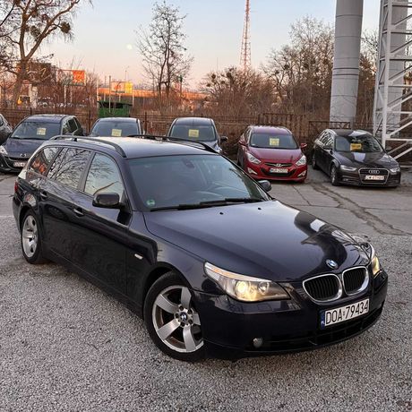 BMW 525D E61 | 2.5 Diesel M57 177KM | Automat |Xenon |Skóry |LED |2004