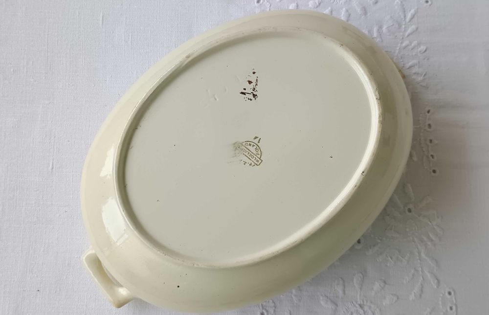 Wielka waza Włocławek; fajans, 3,5 litra