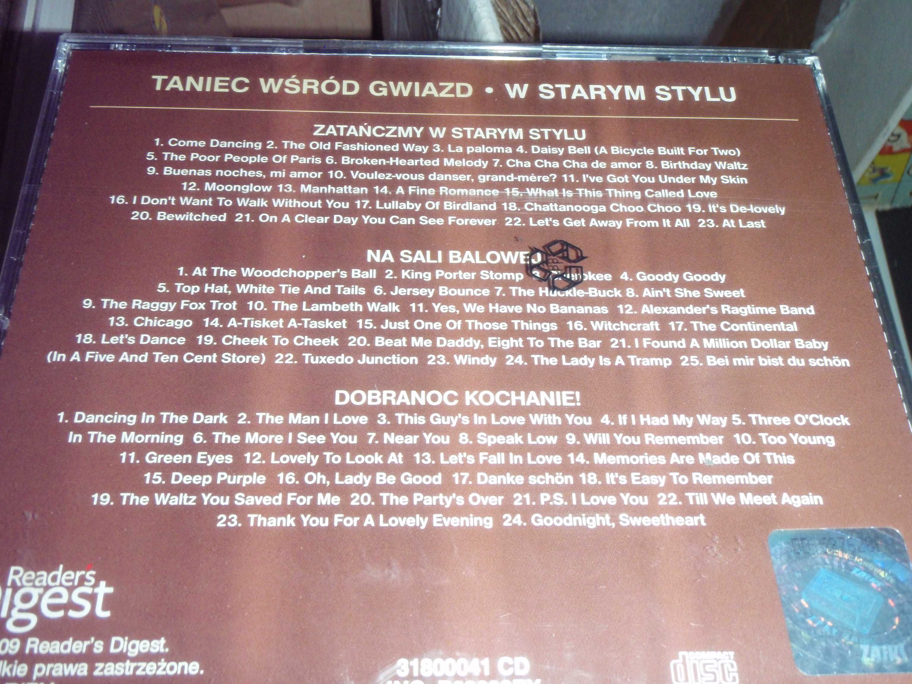 W starym stylu seria Taniec wśród gwiazd 3xCD