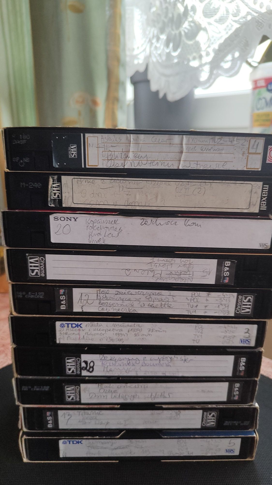 Kasety VHS stan idealny, bajki i filmy