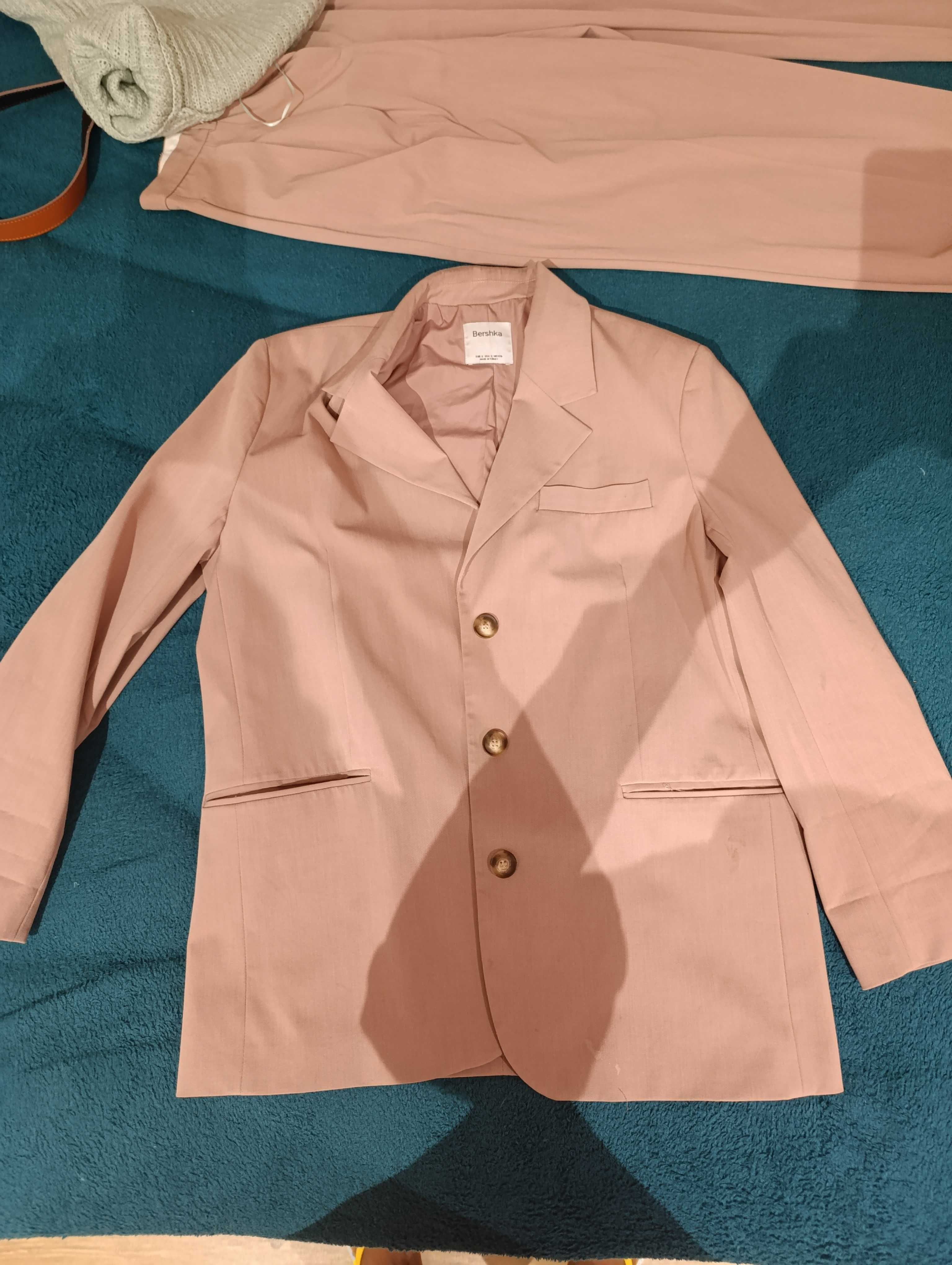 Calças e Blazer - Rosa Velho