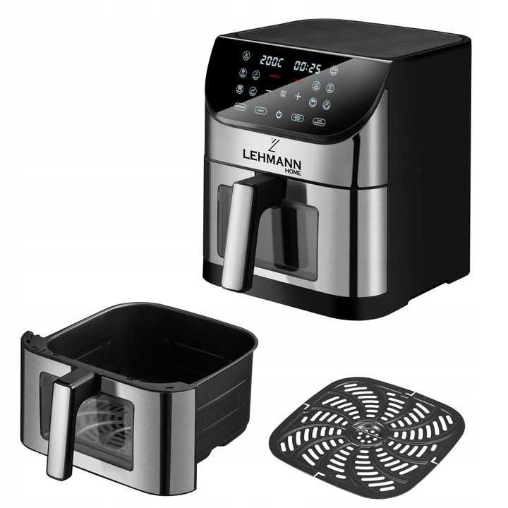DUŻA Frytkownica beztłuszczowa AIR FRYER 80% mniej tłuszczu NAJLEPSZA