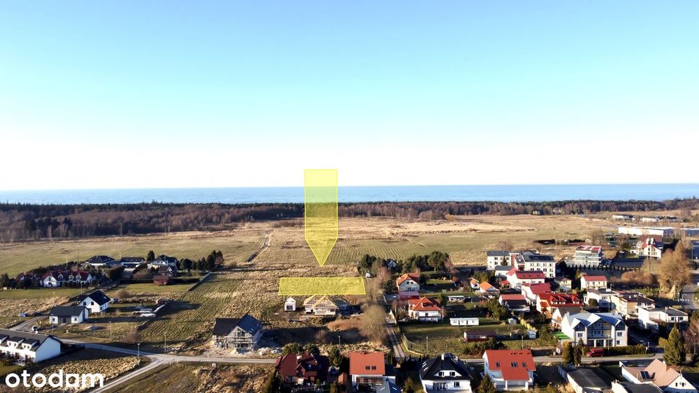 Działka budowlana 800m od plaży, 3km od Kołobrzegu
