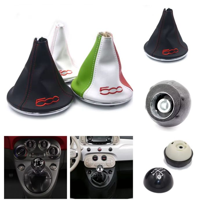 Alavanca FIAT Punto FIAT 500 moca manete manípulo mudanças câmbio Fole