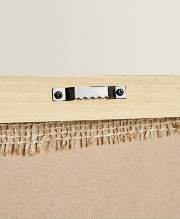 Tela Rebordo de Madeira Zara Home NOVO