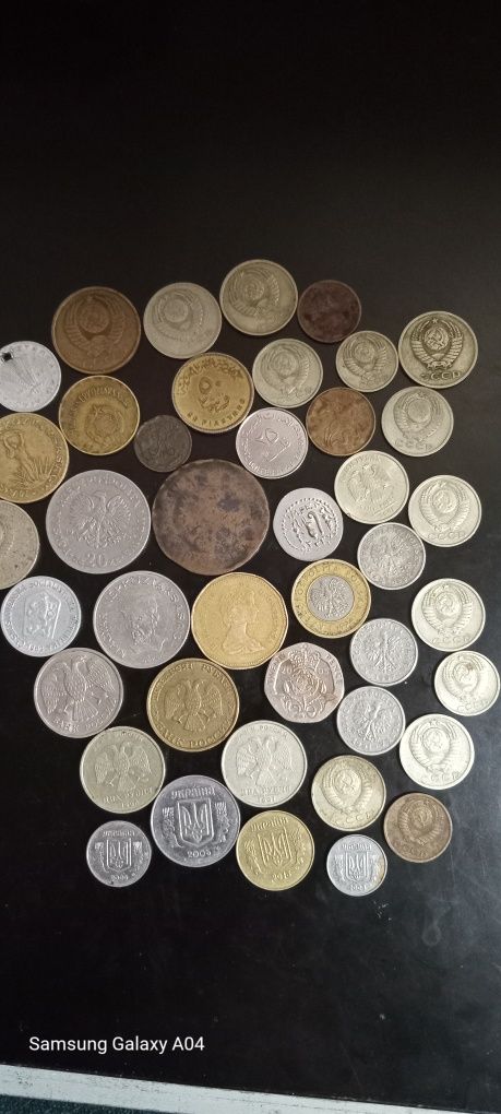 42монети з1873 і далі.