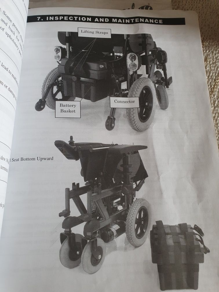 Power Chair Elektryczny wózek inwalidzki