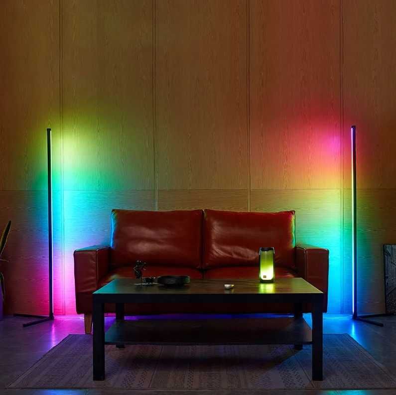 Lampka LED RGB Narożna do pokoju do salonu
