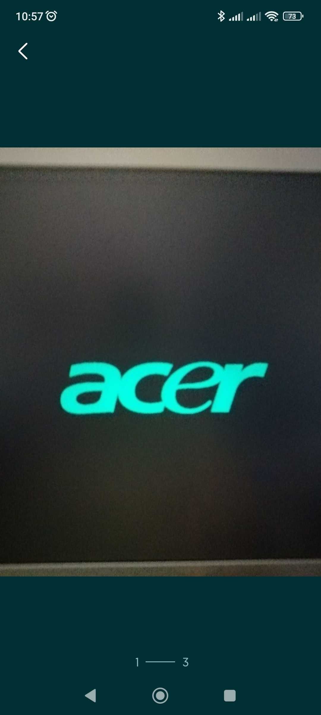 Monitor LCD Acer 19 polegadas