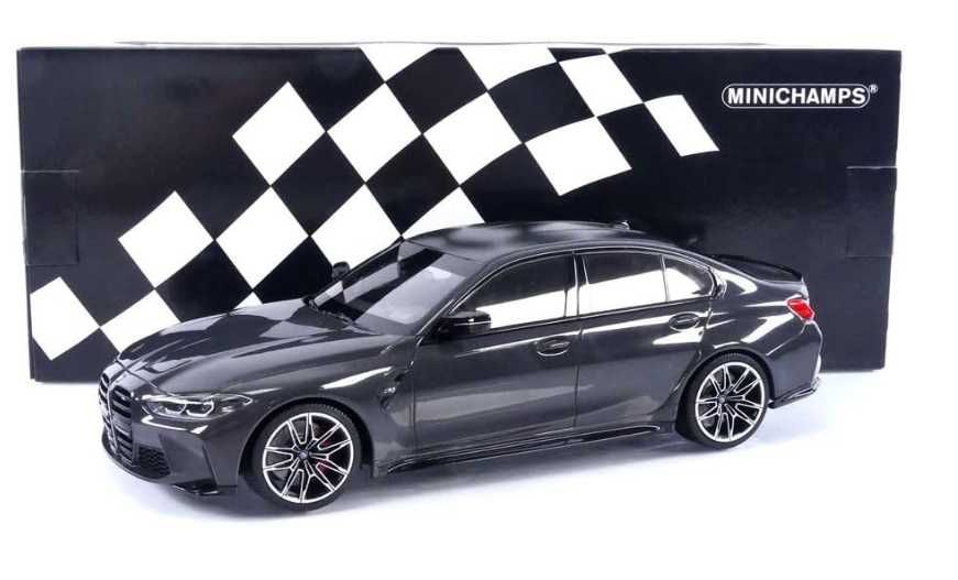 BMW M3 G80 –2020 Szary Limitowana Minichamps 1:18