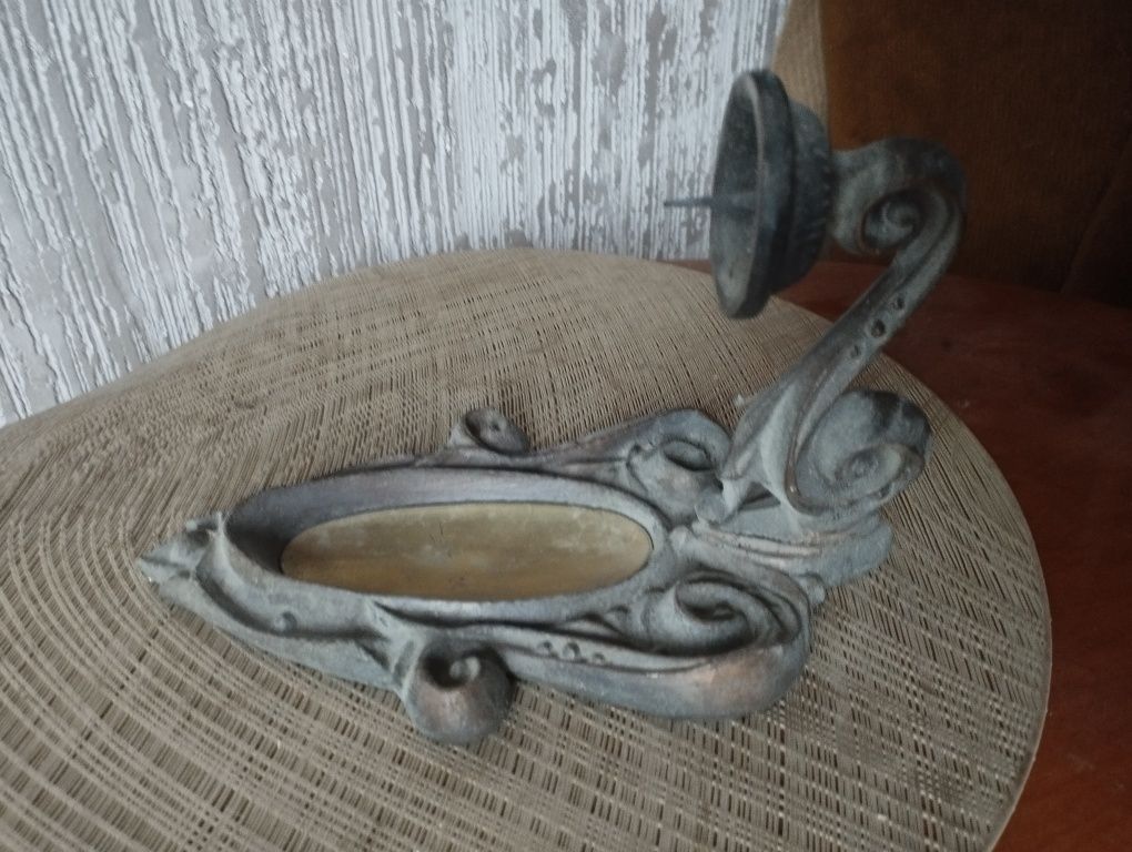 Канделябр настінний з вставкою