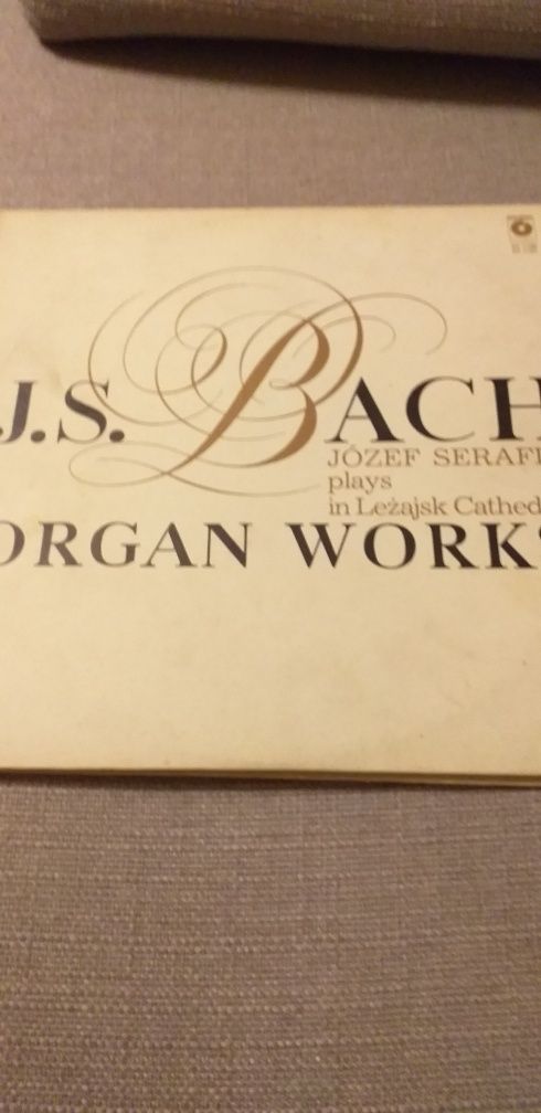 Płyta Winylowa J.SBach wersja organowa