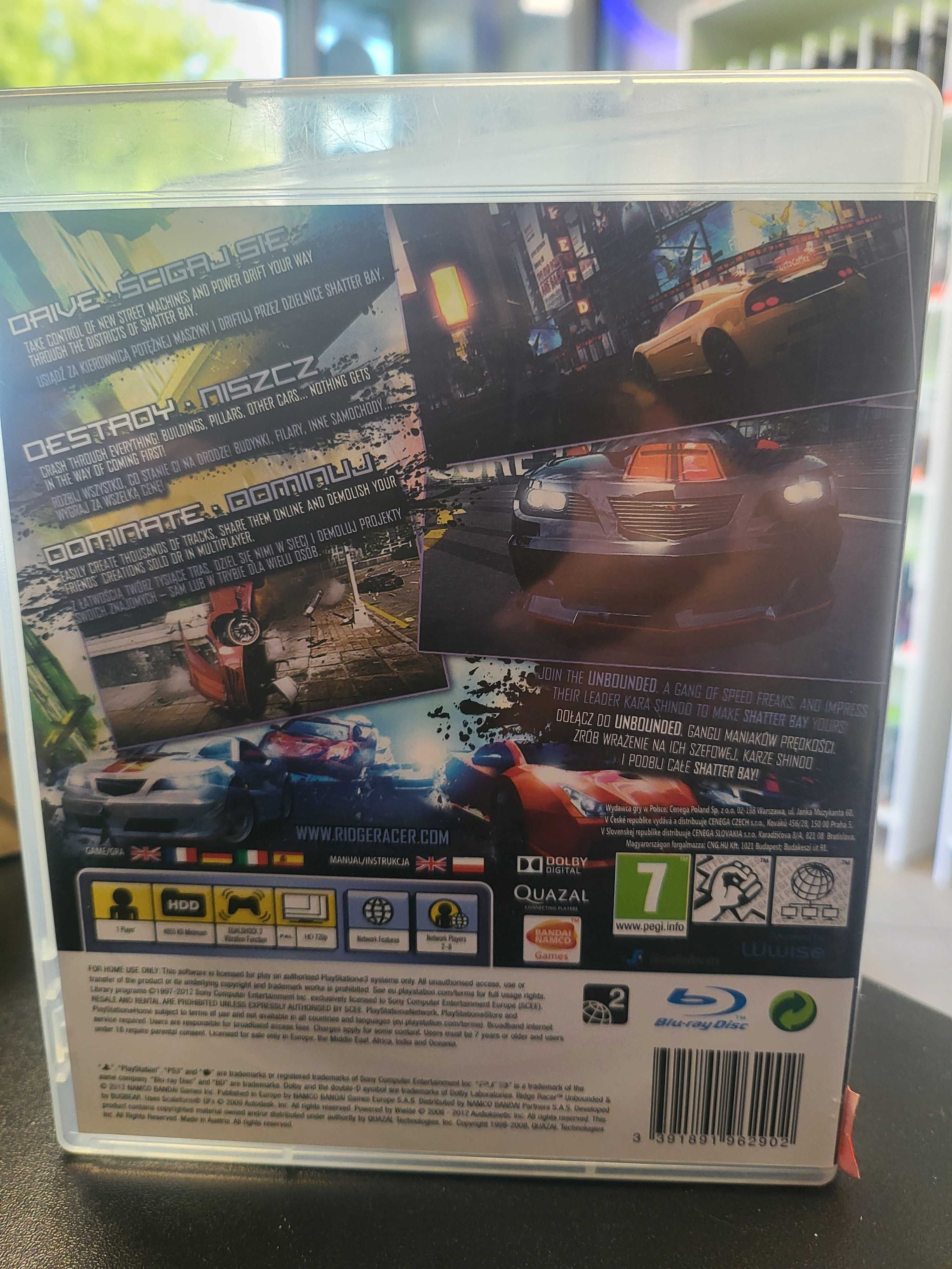 Ridge Racer Unbounded PS3 SklepzGramiWWA Skup