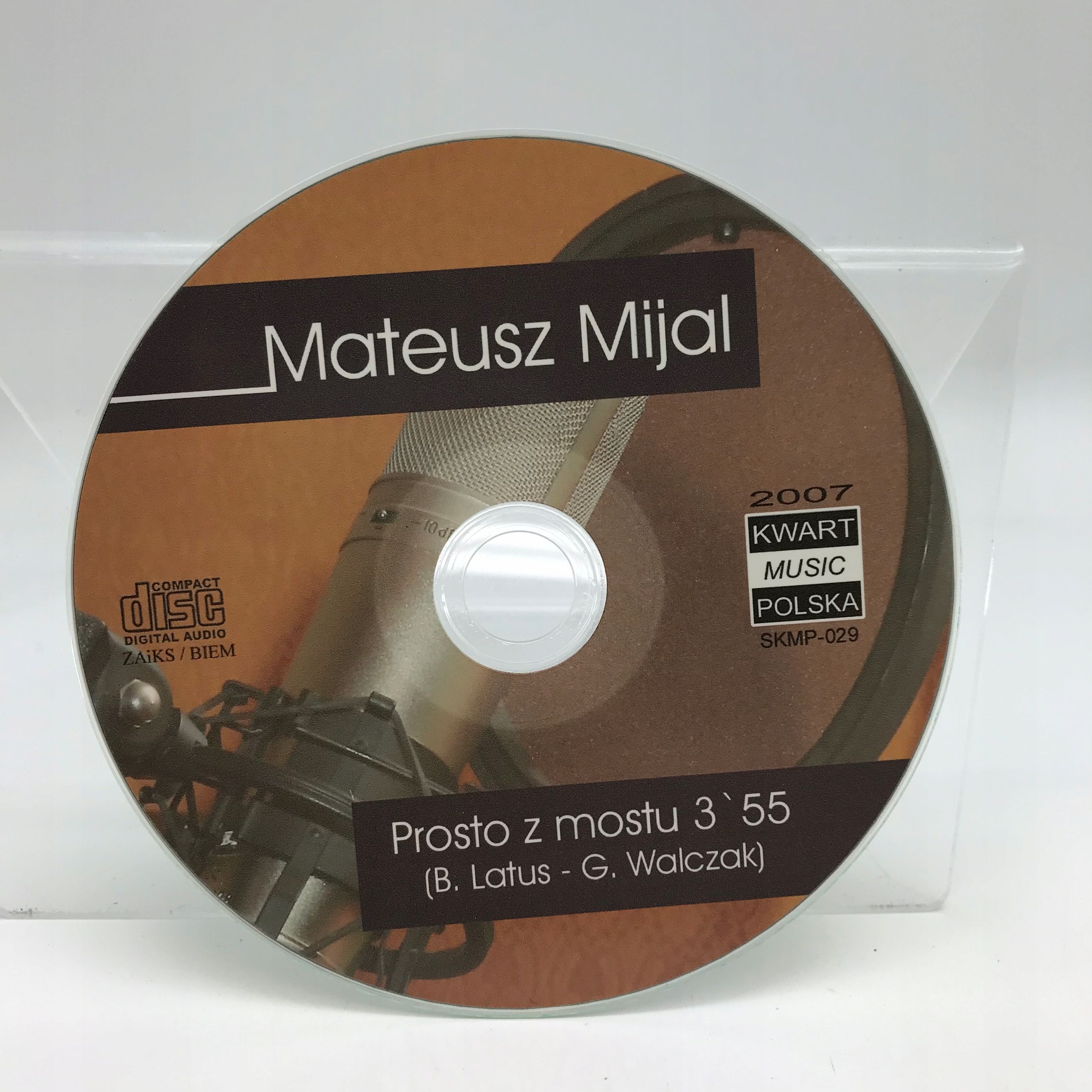 Cd - Mateusz Mijal - Prosto Z Mostu