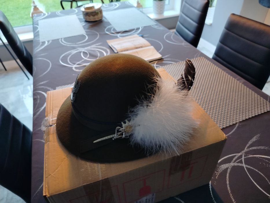 Kapelusz wojskowy podhalański, 417a/mon, nowy, rozmiar 55