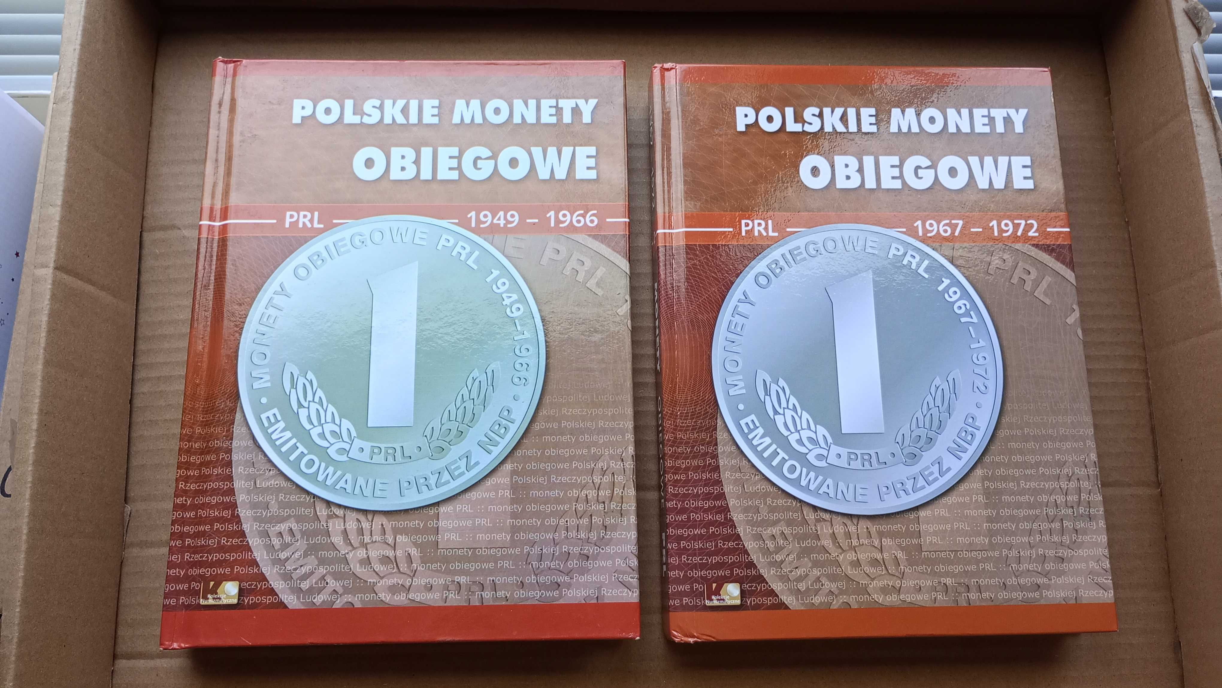 Stare monety Książka Klasery Monety obiegowe PRL 1949/1966 , 1967/1972