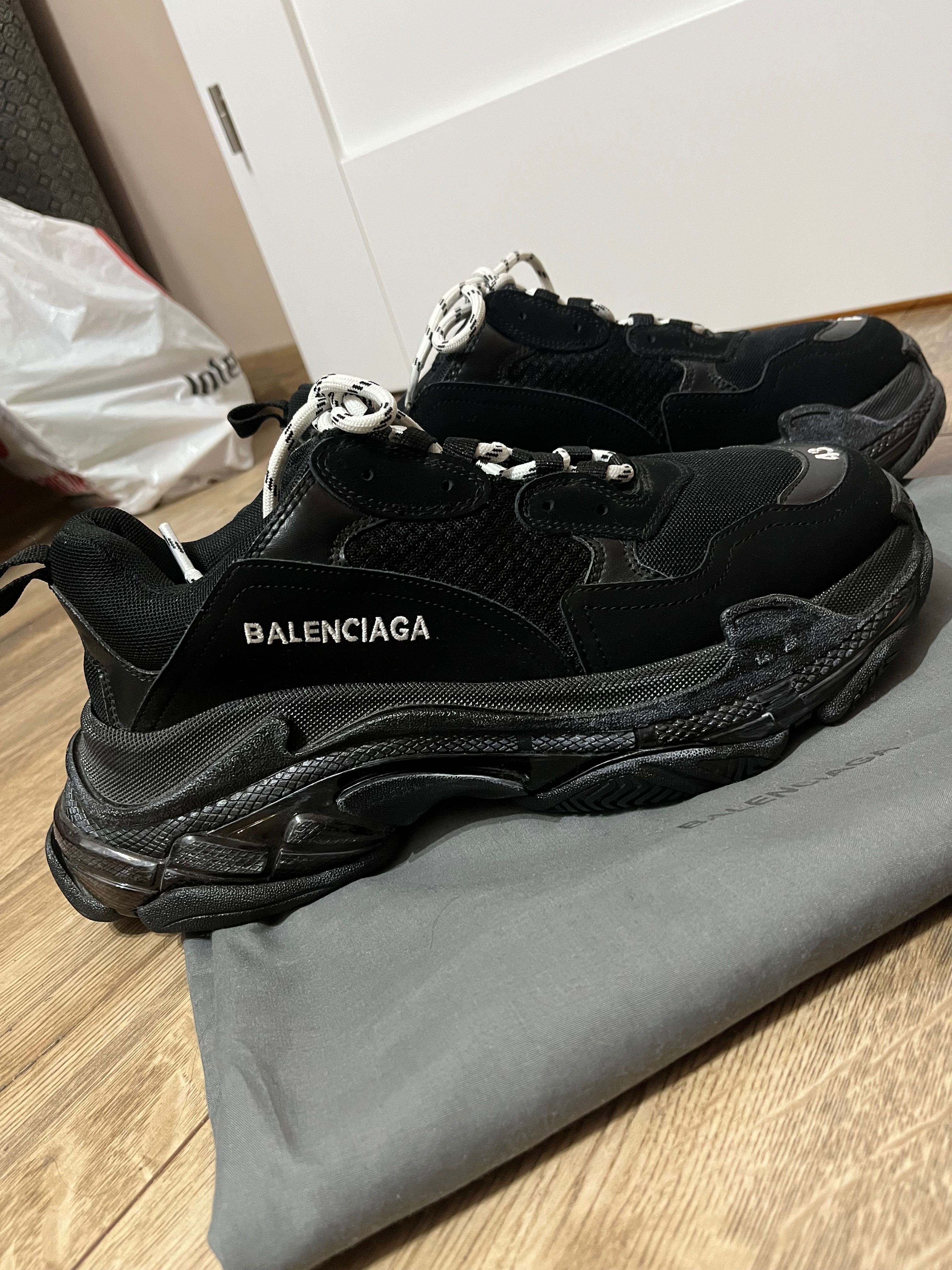 Oryginalne męskie buty Balenciaga