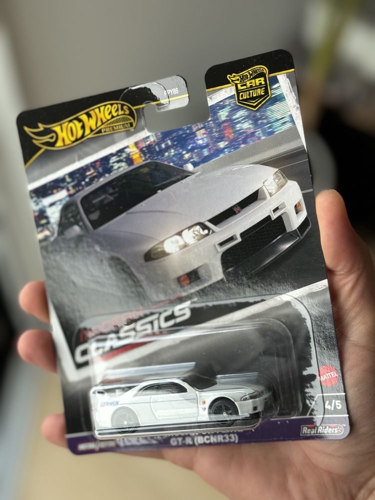 Hot Wheels Premium Nissan Skyline GT-R R33 GReddy 4/5 Modern Classics