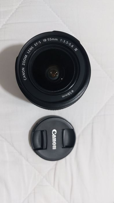 Lente canon 18-55mm