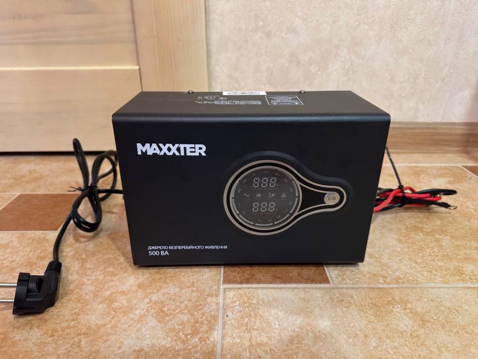 Джерело безперебійного живлення (ДБЖ) Maxxter 500VA