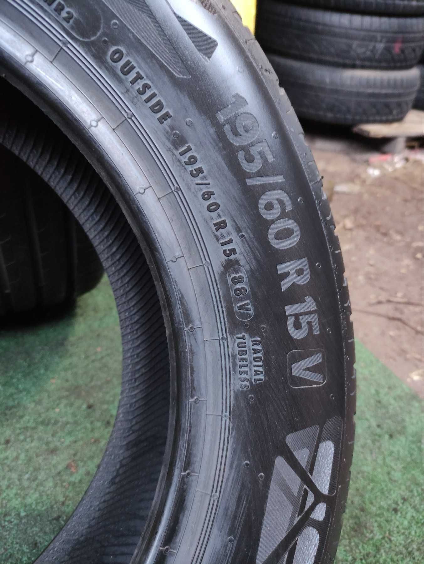 Шини Continental EcoContact 6 195/60R15 Комплект Літні Нові Оригінал