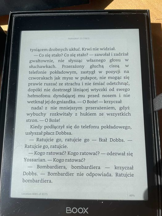 Onyx Boox Air Nova C - eink tablet czytnik ebooków android