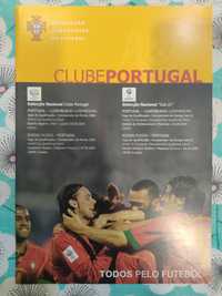Programa de jogo portugal-luxemburgo 2005 e Rússia Portugal 2005