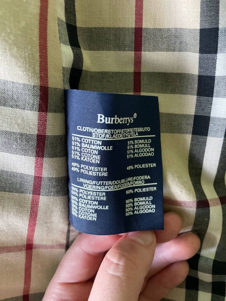 Плащ burberry, легке Б/У