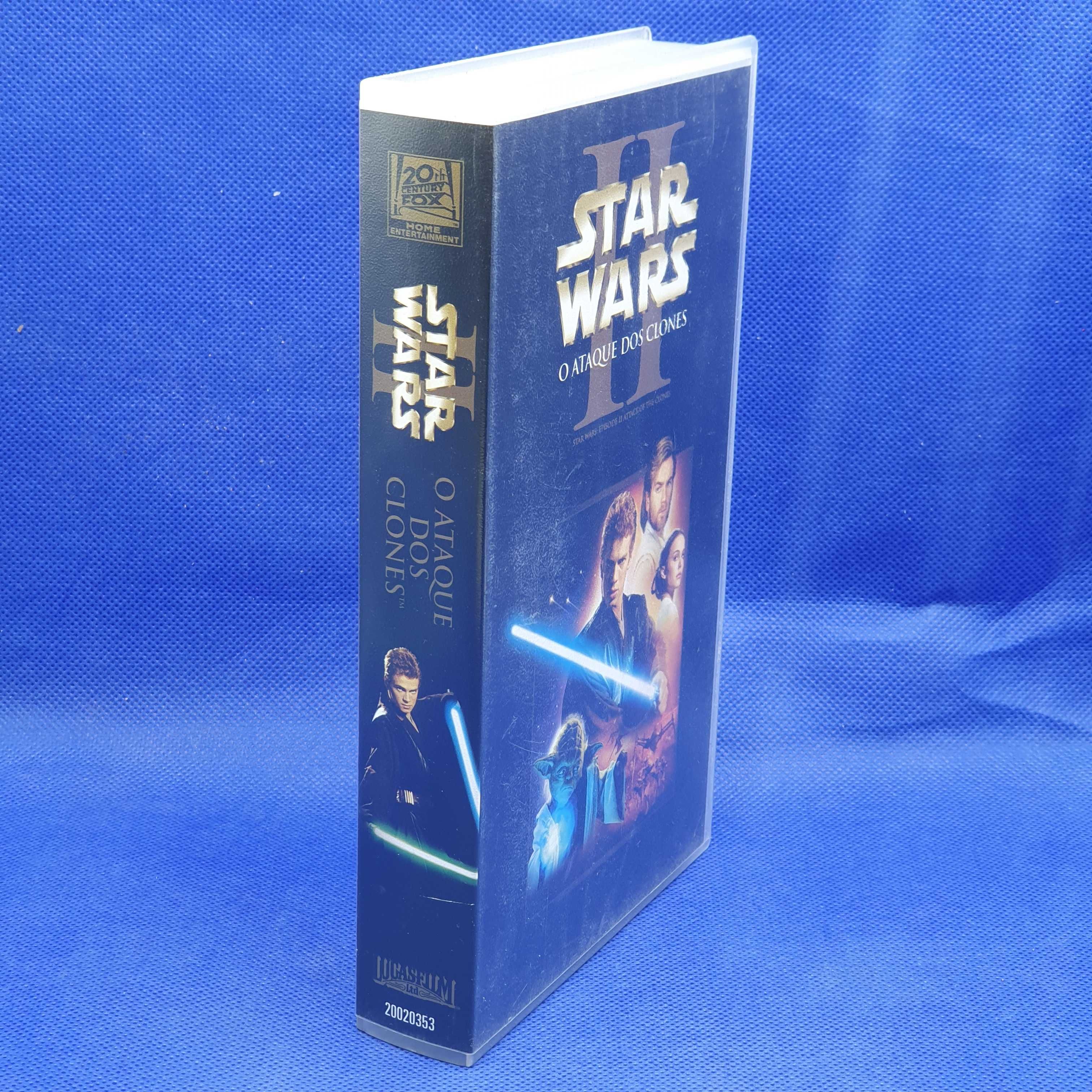 Filmes - Star Wars episódio 1 e 2 - VHS - VSO