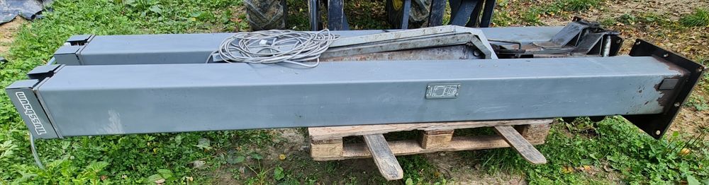 Podnośnik kolumnowy dwukolumnowy warsztatowy samochodowy śrubowy Nussb