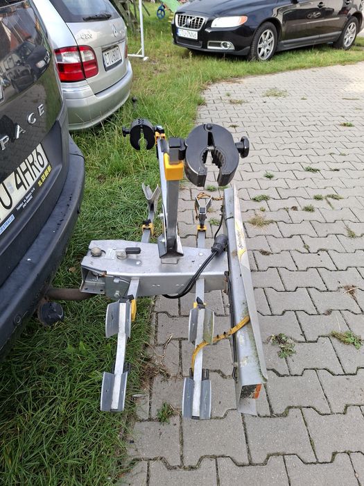 Bagażnik na 2 rowery na hak uchylny