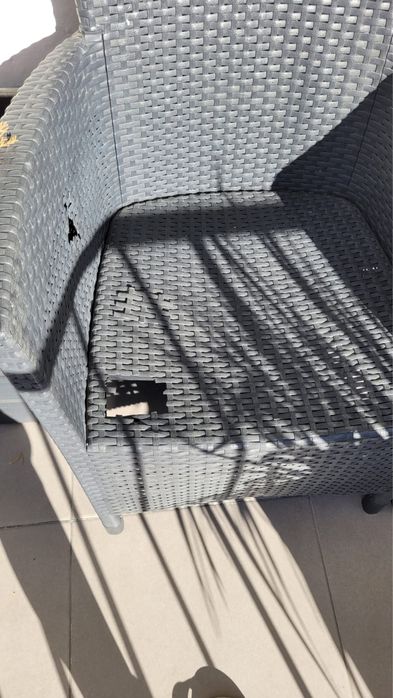 Zestaw mebli balkon ogród
