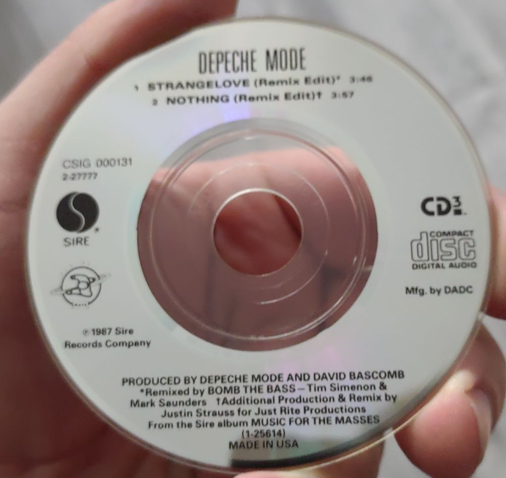 Depeche Mode "Strangelove" CD mini single US