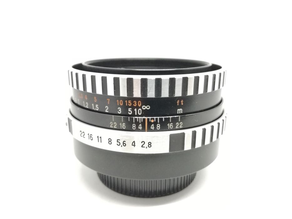 M42 Carl Zeiss Jena Tessar 50mm 2.8 ZeBrA