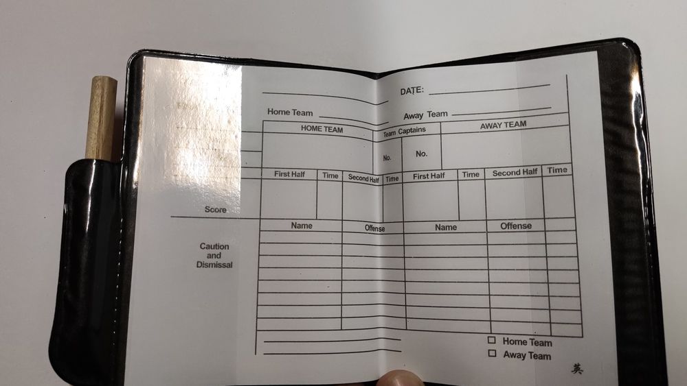 Cartão para arbitragem