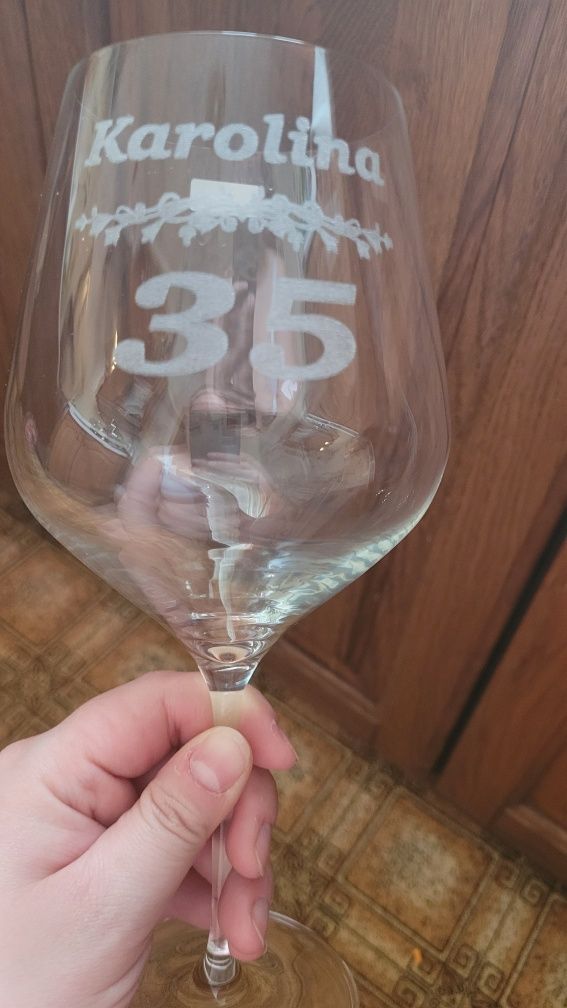 Kieliszek kielich urodzinowy 860ml karolina