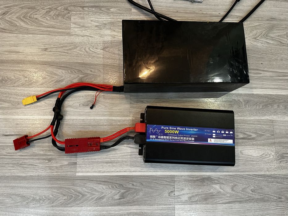 Аккумулятор 3048Wh LG CHEM e63 (25.4V 120A) +інвертор 5kW +зарядка 30А