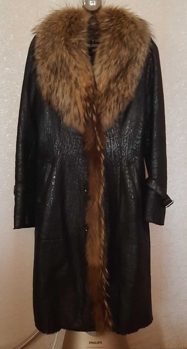 Дубленка женская натуральная недорого. Размер 48-50.