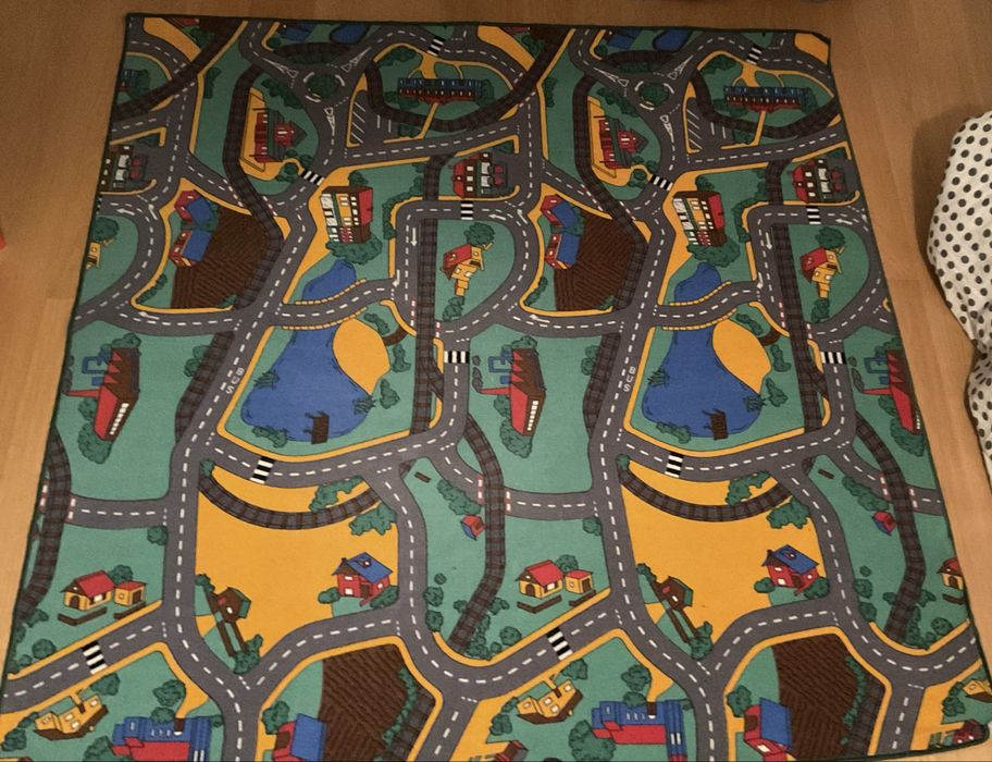 Dywan chlopięcy miasto, ulica