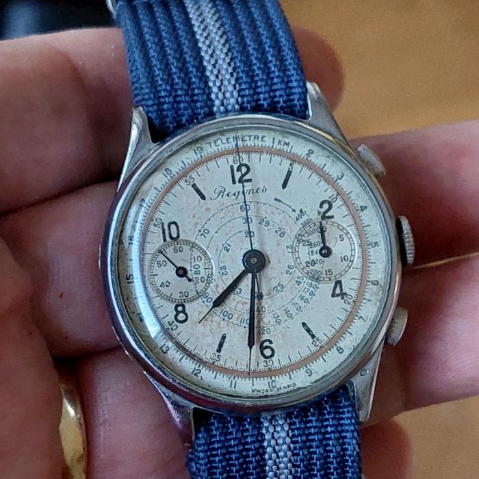 Relógio vintage  cronógrafo valjoux 22