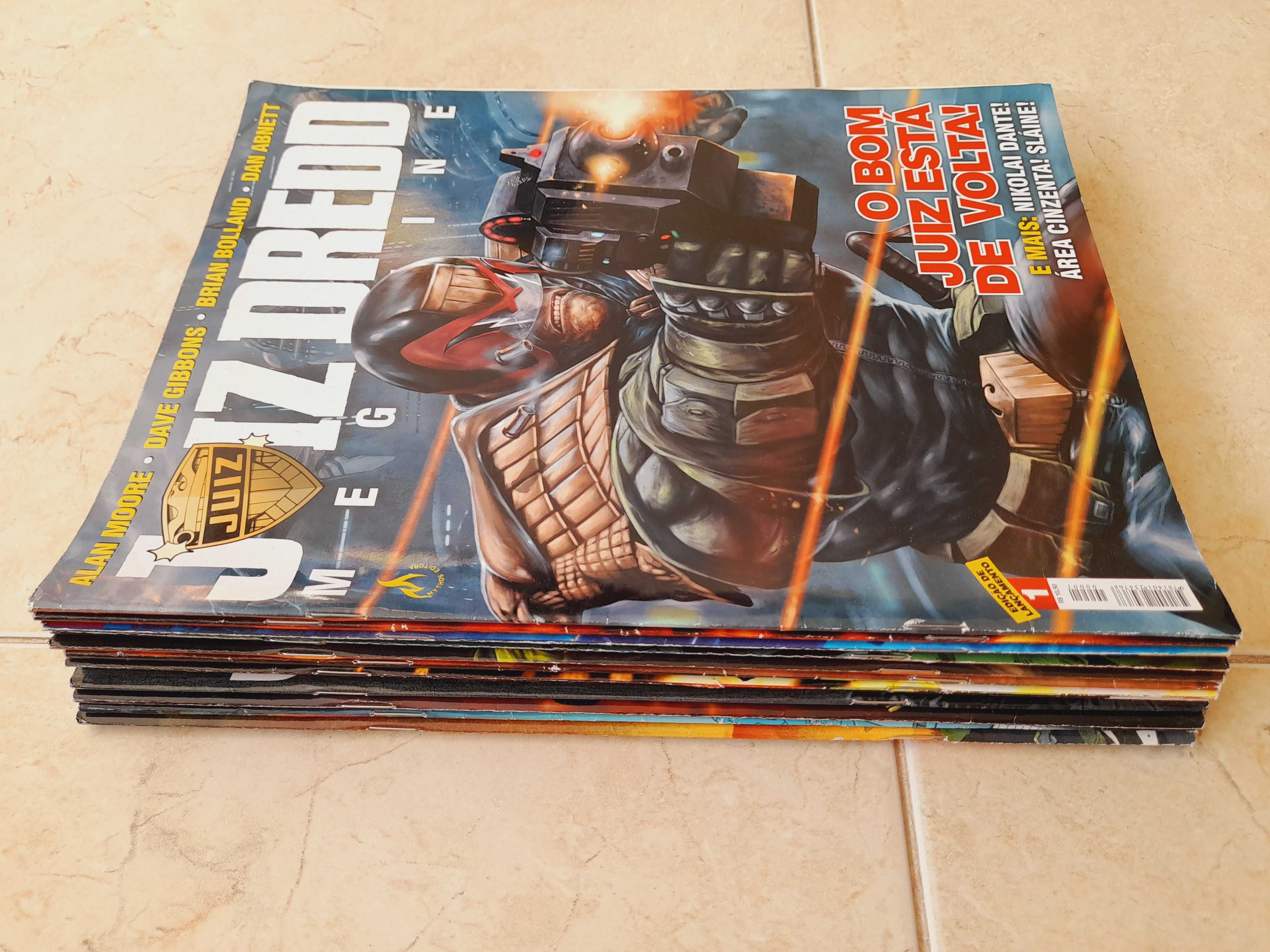 Juiz Dredd Megazine 1 a 12