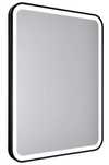 Lustro w aluminiowej ramie z oświetleniem LED 60×80 cm