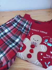 Czerwona piżama świąteczna Reserved XS