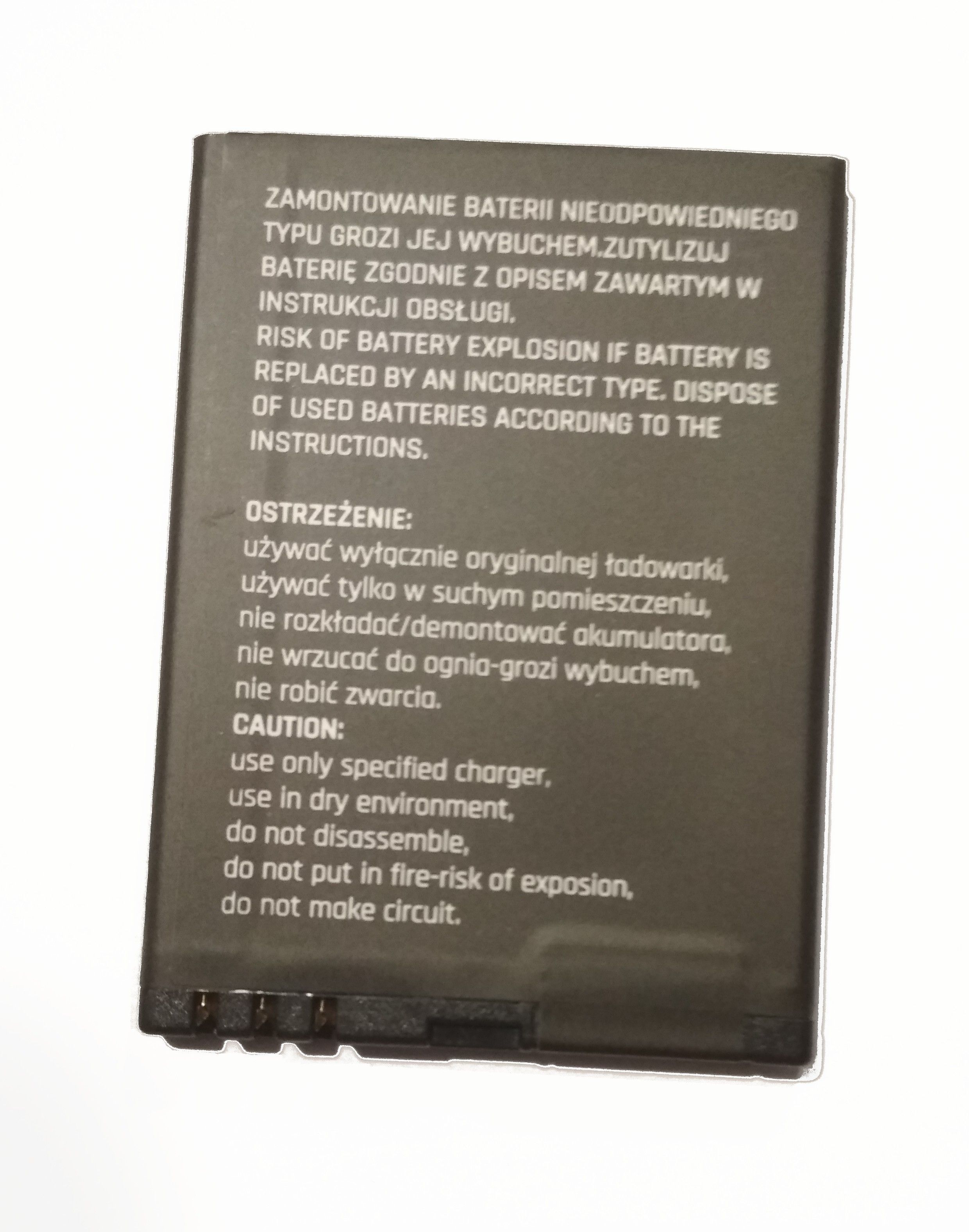 Bateria BS-02 do MyPhone Halo 2 1075 Oryginalna