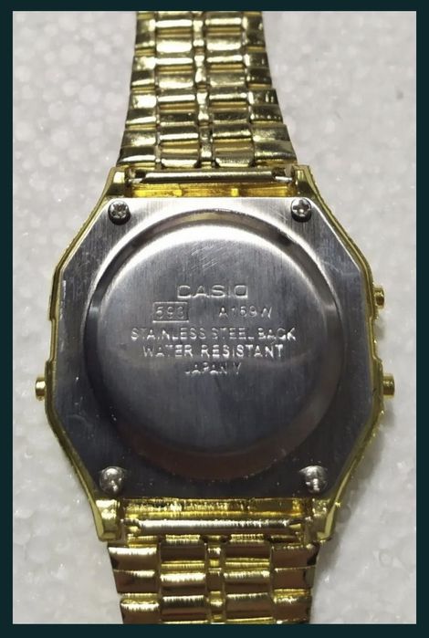 Relógio Casio Dourado A159W - Novo sem uso